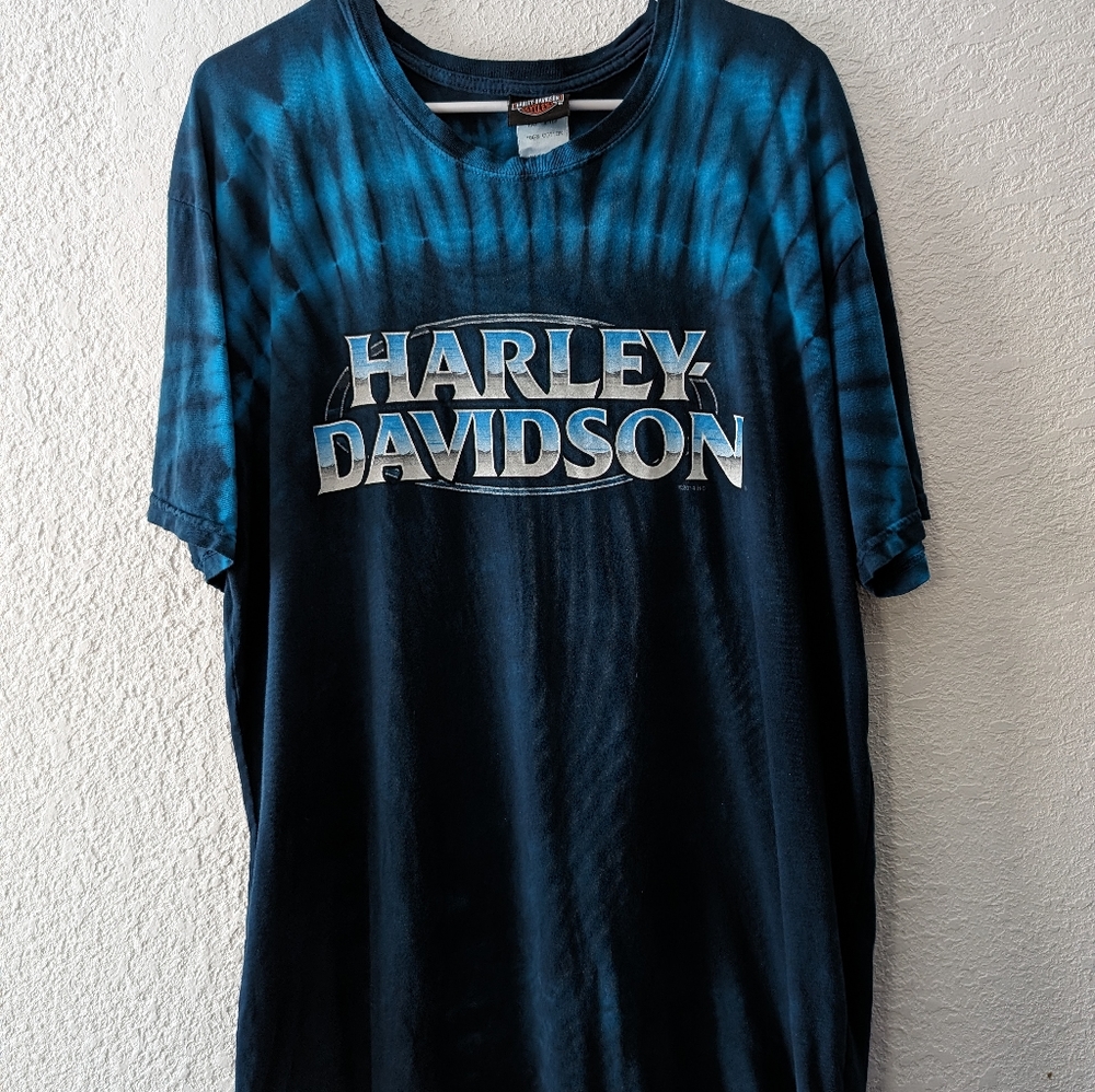 Harley-Davidson tie dye